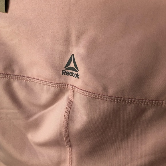 Reebok Women's Align High Rise Capri Leggings Impatiens Pink M - Picture 15 of 16